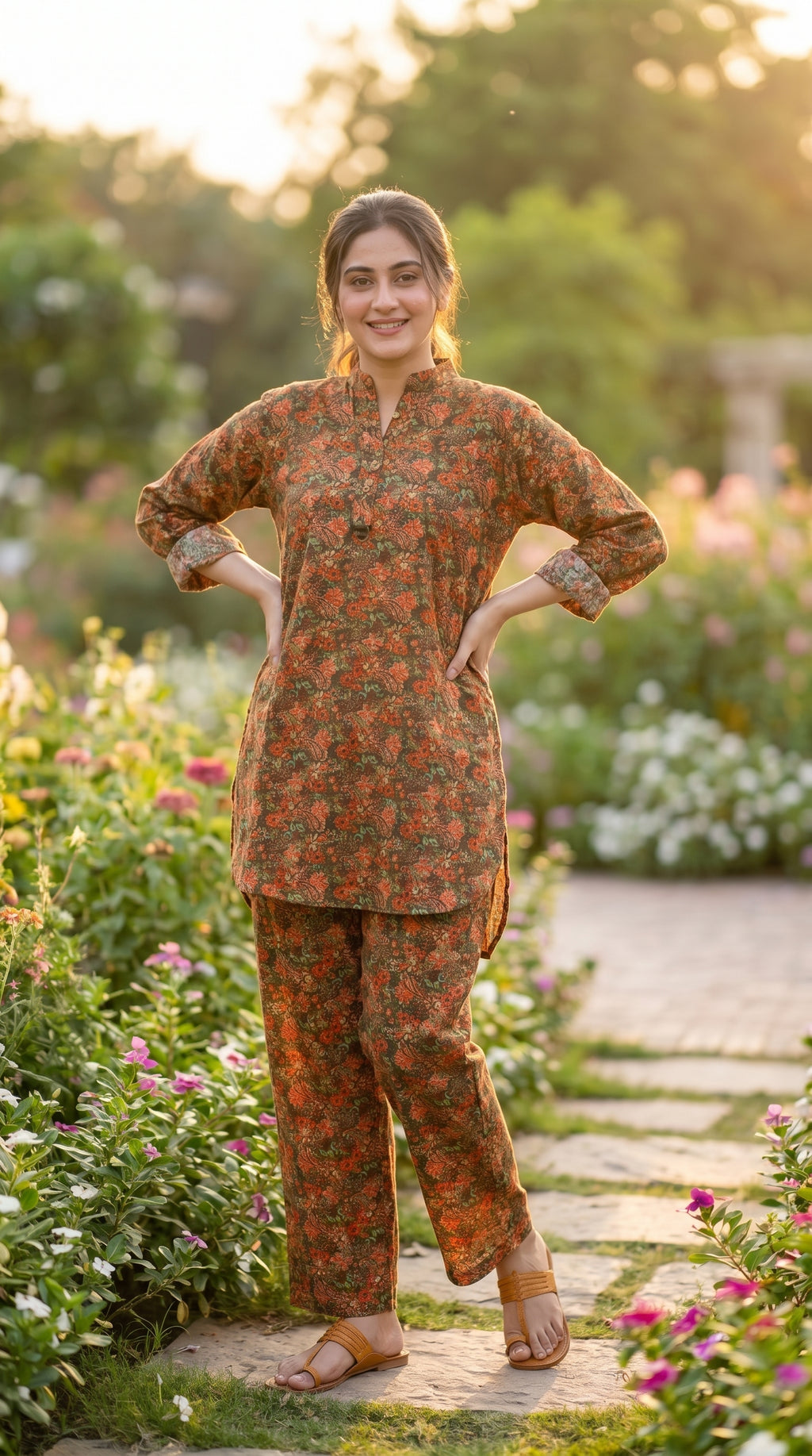 Rustic Bloom Co-ord Set