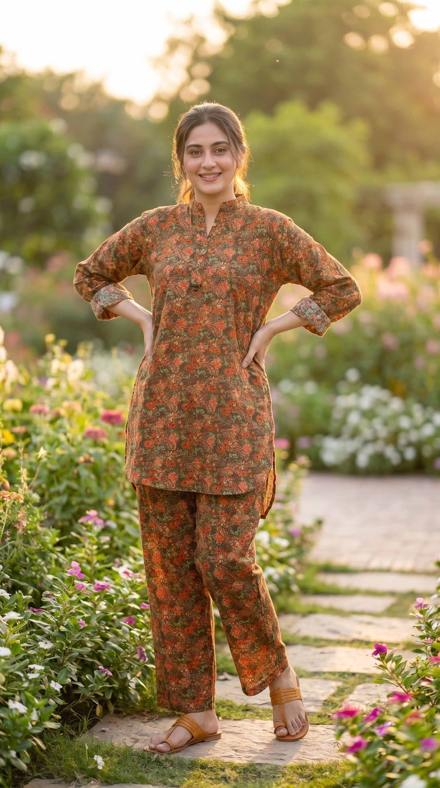 Rustic Bloom Co-ord Set
