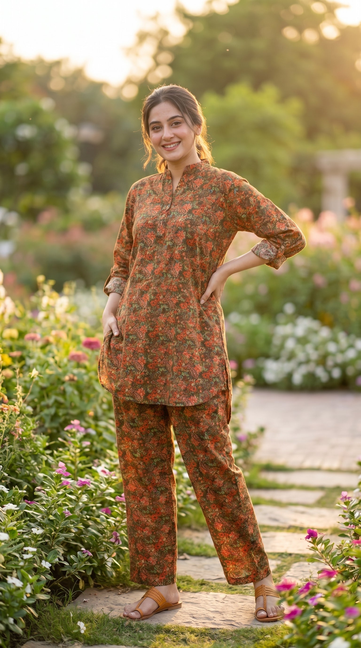 Rustic Bloom Co-ord Set