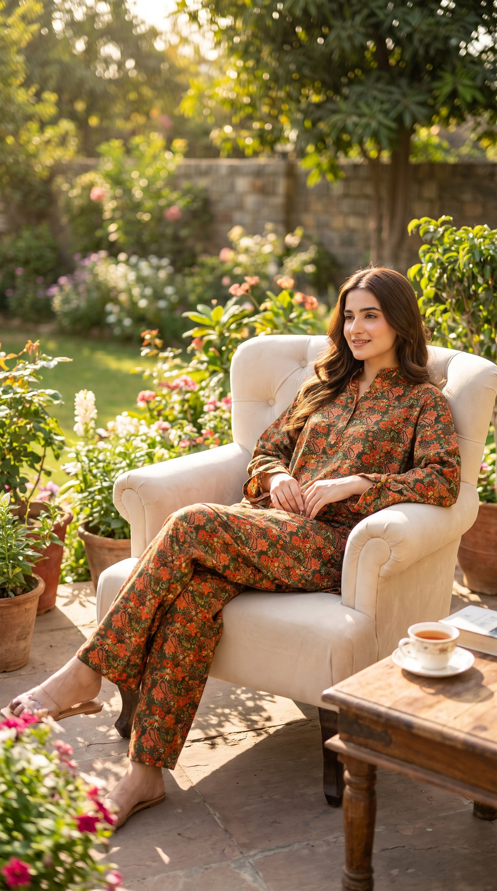 Rustic Bloom Co-ord Set
